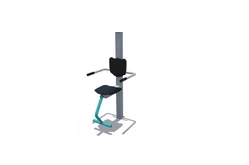 Уличный тренажер «Разгибание ног» детский1