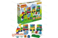 Конструктор Bauer Веселые уроки Учим цифры и буквы с обучающими карточками