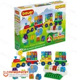 Конструктор Bauer Веселые уроки Учим цифры и буквы с обучающими карточками1