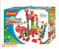 Конструктор Bauer Игровой набор Весёлые горки (154 деталей)1