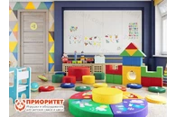 Игровая комната из мягких модулей Дорожка
