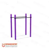 Детские уличные воркаут брусья (89 мм)1