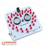 Набор деталей для пайки Светодинамическое сердце - Эвольвектор1