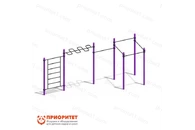 Комплекс турников со шведской стенкой (89 мм)
