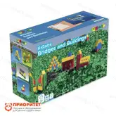 Конструктор Morphun серии Hi-Qube Bridges and Buildings (Мосты и Сооружения) 110 деталей1