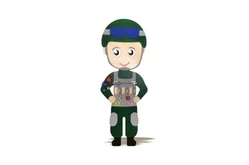 Бизиборд Защитник Родины1