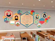 Набор информационно-методических панелей Русский язык. Литература 19 шт1