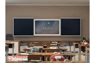 Интерактивная раздвижная доска с магнитно-меловой поверхностью Фибоначчи