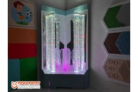 Угловая воздушно-пузырьковая колонна двойная