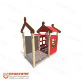 Игровой макет для детской площадки Домик-беседка1