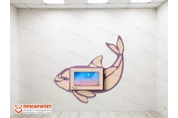 Декоративная сенсорная панель Косатка (32 дюйма)