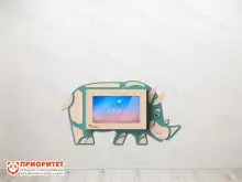 Декоративная сенсорная панель Носорог (32 дюйма)1