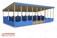 Теневой навес «Волна»