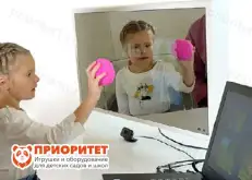 Интерактивное зеркало логопеда (33 дюйма) без ПК1
