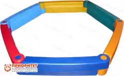 Пластиковая песочница из 6-ти элементов М1