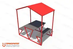 Беседка для детского сада со столиком «Беседка»1