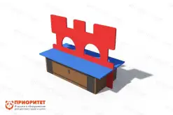 Детская скамейка «Сказочный сундучок»1