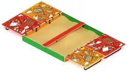 Песочница с крышкой большая Рыбы1