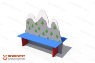 Скамейка «Альпийская горка»