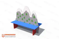 Детская скамейка «Альпийская горка»1