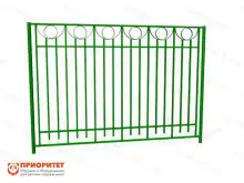 Секция забора ОЗ-28 для уличной площадки1
