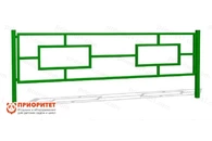 Газонное ограждение со столбами ОГ-17 (2000х400 мм) для детской площадки