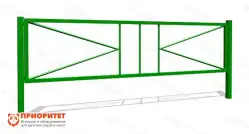 Газонное ограждение со столбами ОГ-2 (1930х400 мм) для детской площадки1