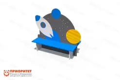 Детская скамейка «Галактика»1