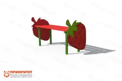 Детская скамейка «Клубничка»1