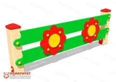 Ограждение для детской игровой площадки «Ромашка» 1450х47х4581