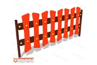 Деревянное ограждение «Штакетник» для детской площадки 1450х47х675