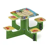 Столик квадратный Крестики-нолики1