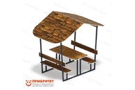 Столик с навесом Избушка