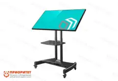 ONKRON TS 1350 черная мобильная стойка ONKRON TS 1350 черная мобильная стойка1