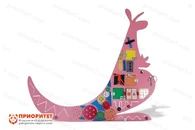 Бизиборд «Розовый кенгуру»