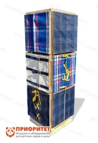 Набор рамок с застежками на подставке «Развитие моторики №2»