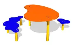 Детский столик Тучки1