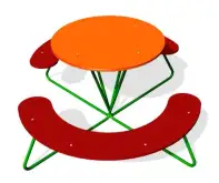 Детский столик Улыбка1