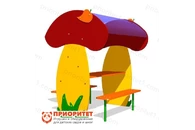 Детский столик с навесом Грибник