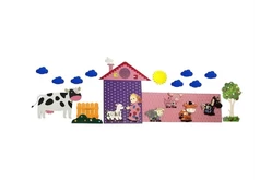 Комплексное настенное решение В гостях у бабушки1