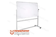 Поворотная магнитная полимерная школьная доска 1200х1000 (маркерная)