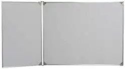 Двухэлементная магнитная полимерная школьная доска 2250х1200 (маркерная)1