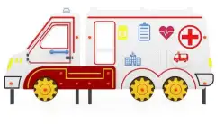 Уличный бизиборд Скорая1