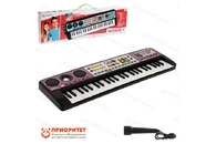 Синтезатор Музыкальный взрыв, 49 клавиш, c USB, работает от батареек и от сети