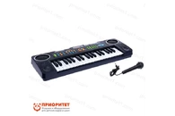 Синтезатор Супер музыкант-2: FM-радио, 37 клавиш, микрофоном и блоком питания