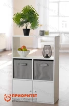 Стеллаж «Нарния» с дверцами и полками Д-20 БЕЛЫЙ Стеллаж «Нарния» с дверцами и полками Д-20 БЕЛЫЙ