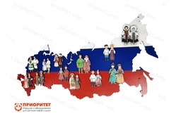 Дидактическая панель Моя многонациональная страна1