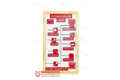 Развивающая панель «Правила пожарной безопасности» Развивающая панель «Правила пожарной безопасности»