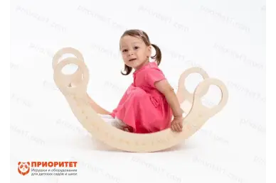 Горка-качалка «Радужные дни» (без покрытия) Горка-качалка «Радужные дни» (без покрытия)