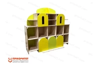 Стенка для игрушек В домике